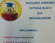 Konkursy, konkursy, konkursy... 