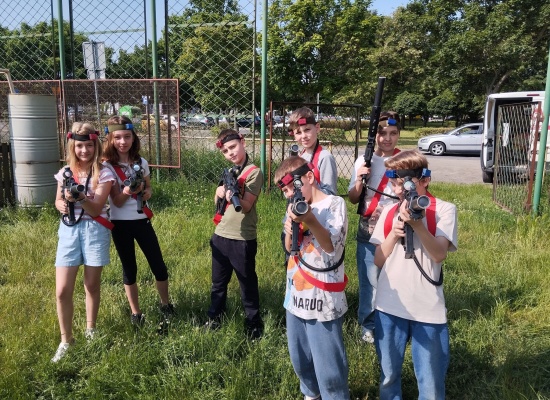 Lasermaniak klasa 4b